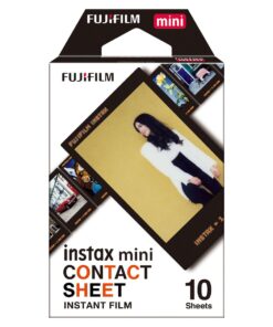 Instax Mini Film Contact Sheet (10 Sheets)