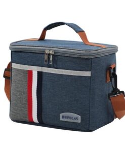 Insulated Lunch /Picnic Bag with Shoulder Strap - Blue
