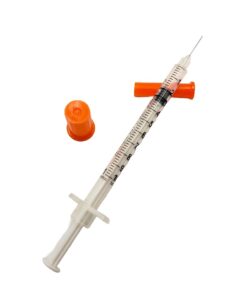 Insulin Syringes - Individually sealed - 1ml 29g needle - 20 Pack
