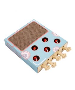 Interactive Cat Toy Scratch Pad Indoor Cat Hide and Seek Hunt Toy for Cats