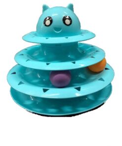 Interactive Circular Turntable Cat Toy