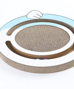 Interactive Puffer Scratch Board Cat Toy