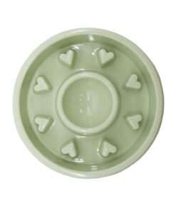 Interactive Slow Bowl Pet Feeder For Cats And Dogs - Style A - Pastel Green