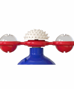 Interactive Windmill Cat Toys Funny Kitten Toys with LED Light Ball