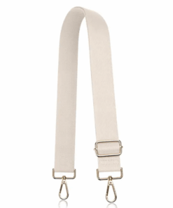 Interchangeable & Adjustable Bag Strap - Cream