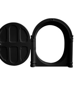 Interior Pet Door 28 X 24CM Cat Door With Flap For Dog & Cat Up To 25KG - Black