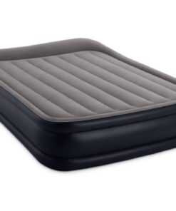 Intex Delux Queen Airbed With Fiber-Tech Built-in Pump