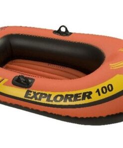 Intex - Explorer 100 Boat - 1 Person Boat Set - Orange