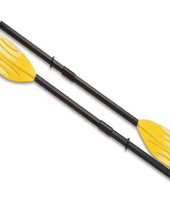Intex - Kayak Paddle and Boat Oars Combo - Black/ Yellow