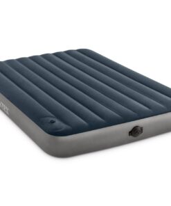 Intex Queen Dura-Beam Single-High Airbed W/ 2-Step Pump