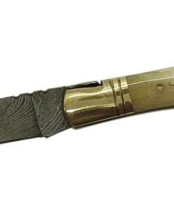 iNyathi - Handmade Damascus Laguiole Pocket Knife