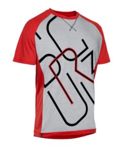 ION Bike - Tee SS letters Scrub Amp - Blaze - L