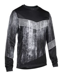 ION - Tee LS Scrub - Black/White