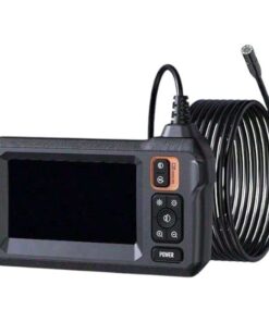 IP67 Waterproof HD Endoscope With 4.3 Inch Display Screen - Black