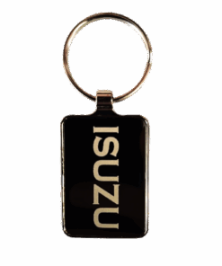 Isuzu Stainless Steel Tag Keyring