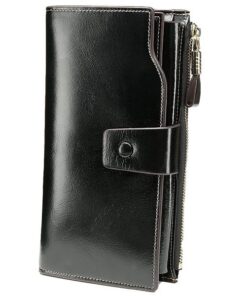 Itslife Women's RFID Blocking Luxury Wallet - Black