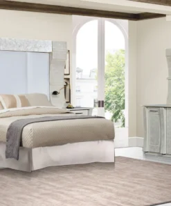 Ivana 2 Piece Bedroom Suite, Pearl White