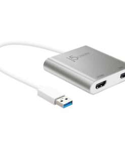 J5 Create USB 3.1 Gen 1 to Dual HDMI Multi-Monitor Adapter