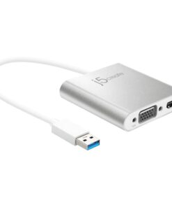 J5 Create USB 3.1 Gen 1 to HDMI/VGA Multi-Monitor Adapter