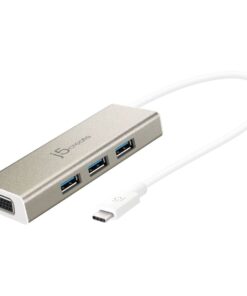 J5 Create USB 3.1 Type-C 3-Port Hub with VGA
