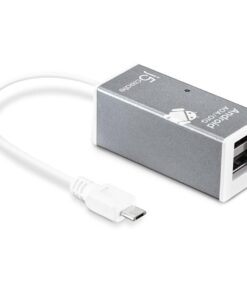 j5create 2-Port USB 2.0 Android Open Accessory (AOA)/On The Go (OTG) Hub