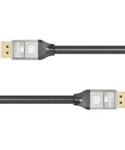 J5create JDC43, 8K DisplayPort to DisplayPort, 2m Gold Plated Connector