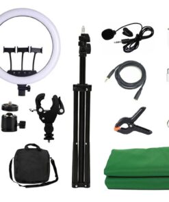 Jack Brown 18" Studio Video Creator Ring Light & Accessories Kit