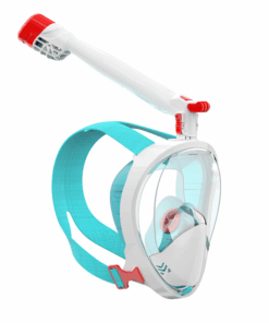 Jack Brown 180-Degree View Easy Breath Full Face Snorkeling Mask (S-M)