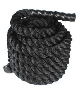 Jack Brown Heavy Battle Rope 9 Meter Battle Exercise Training Rope - Black