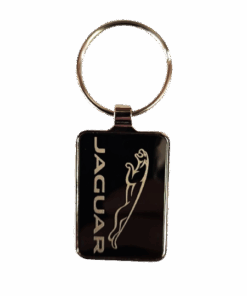 Jaguar Stainless Steel Tag Keyring