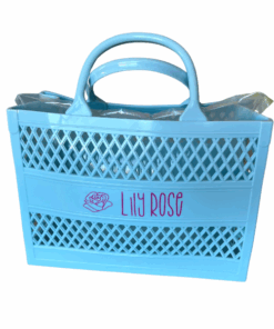 Jam & Jelly Bag - Lily Rose Collection - Jelly Tote - Blueberry