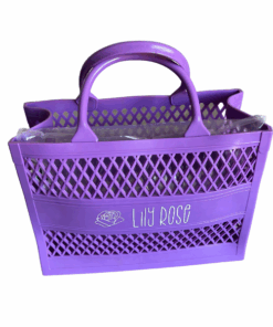 Jam & Jelly Bag - Lily Rose Collection - Jelly Tote - Plum