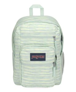 JanSport Big Student Laptop Backpack - 70s Space Dye Fresh Mint