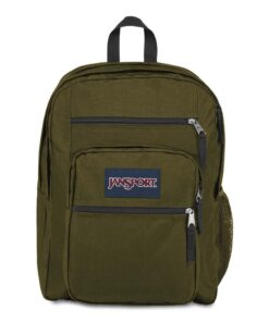 Jansport Big Student Laptop Backpack - Army Green