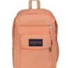 Jansport Big Student Laptop Backpack - Peach Neon