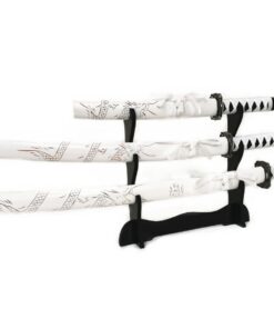 Japanese Katana Sword Set - Traditionally Hand Forged Carbon Steel Blade - Kori No Ryu (Ice Dragon)