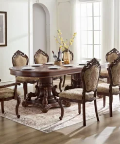 Jaylyn 9 Piece Dining Room Suite, Brown