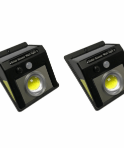 JB Luxx 2 SideLamp Solar Sensor Wall Light - Set of 2