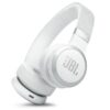 JBL Live 670NC Wireless Bluetooth On-Ear Noise Cancelling Headphones - White