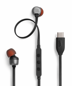 JBL Tune 310C USB-C Wired In-Ear Earphones - Black