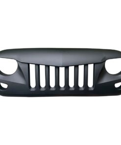 Jeep Wrangler Matt Black âAngry Birdâ Grille Kit