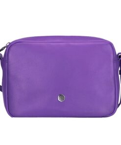 Jekyll and Hide Small Crossbody Leather Bag - Electric Iris