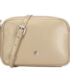 Jekyll and Hide Small Crossbody Leather Bag - Metallic Gold