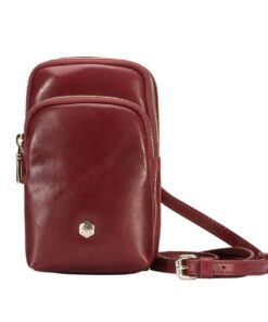 Jekyll & Hide Small Ladies Sling Purse - Zulu Red