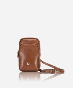 Jekyll & Hide Small Ladies Sling Purse - Zulu Tan