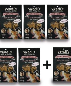 Jenny Morris Devils Claw & Rosehip Biscuits - 6 x 200g