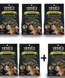 Jenny Morris Spirulina Biscuits - 6 x 200g