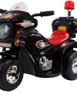Jeronimo - Siren Police electric Bike - Red - Black