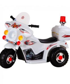 Jeronimo - Siren Police electric Bike - Red - White