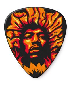 Jimi Hendrix '69 Psych Series Voodoo Fire Guitar Picks